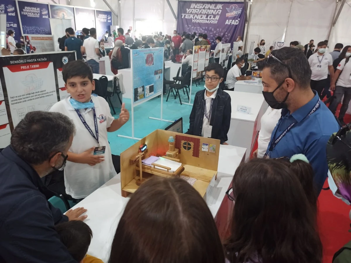 Teknofest'de Gaziantep'den Ali Küncülü Ortaokulu Finalist