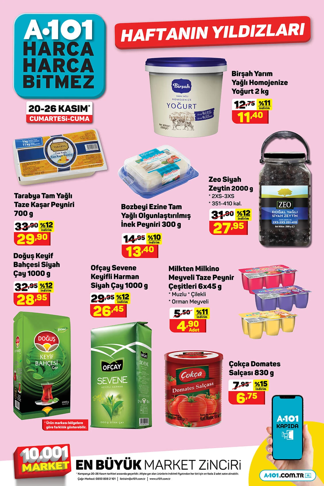 A101 kataloglar ve indirimler