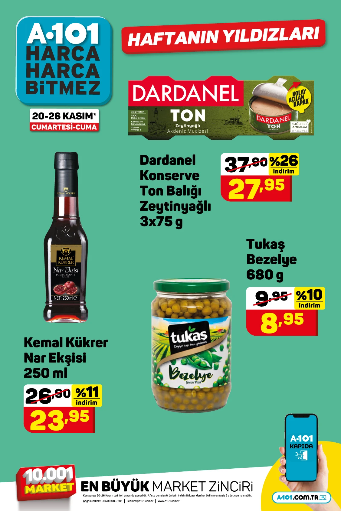 A101 kataloglar ve indirimler