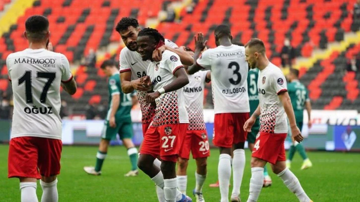 Konyaspor’u Gaziantep FK durdurdu