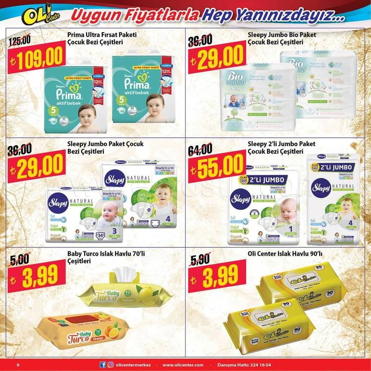 Olicenter Marketçilik 25 Kasım 12 Aralık 2021 Kampanya Broşürü!