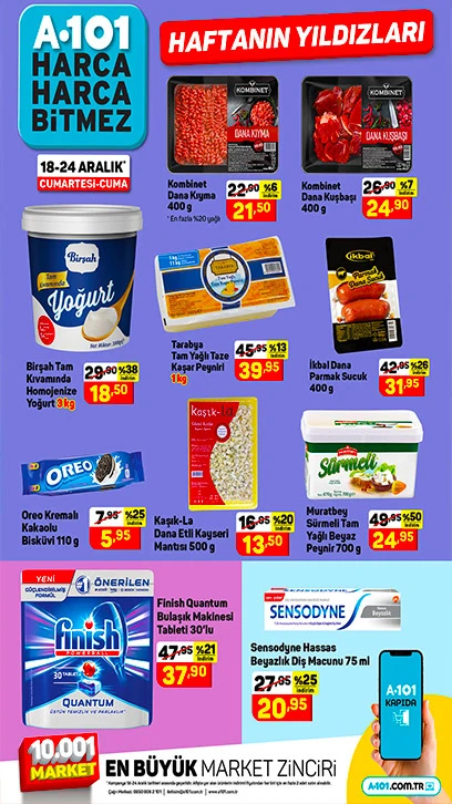 A101 23 Aralık Aktüel Ürünler Kataloğu! A101'de bu Perşembe neler var? 23 Aralık 2021 A101 indirimli ürünler