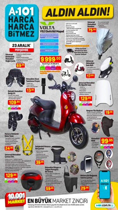 A101 23 Aralık Aktüel Ürünler Kataloğu! A101'de bu Perşembe neler var? 23 Aralık 2021 A101 indirimli ürünler