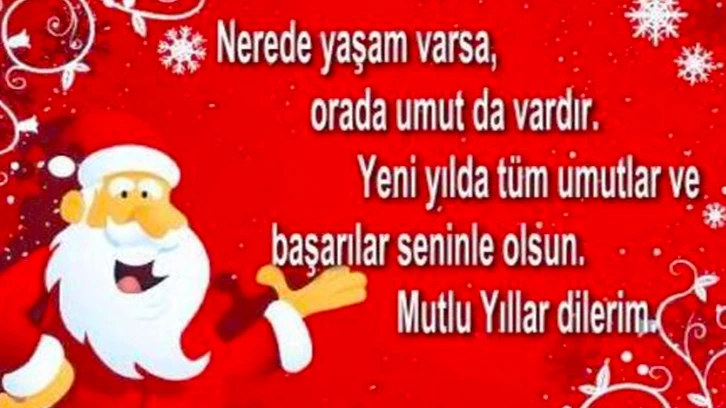 Yeni yıl mesajları 2022... Sevgiliye, arkadaşa yılbaşı mesajları, kurumsal, komik, kısa ve uzun resimli yılbaşı sözleri