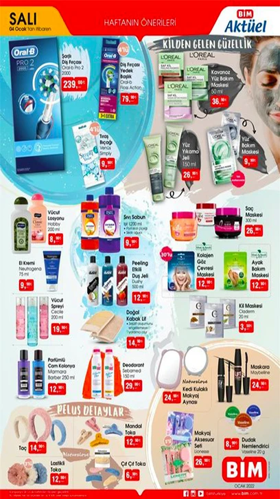 BİM aktüel 4 Ocak 2022 Salı kataloğu… Bu hafta BİM aktüel ürünler neler?