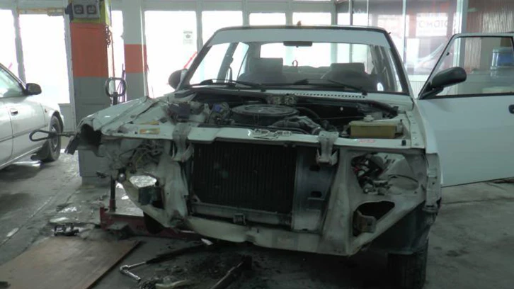 Kar kazaları artırdı, kaportacılarda araç koyacak yer kalmadı