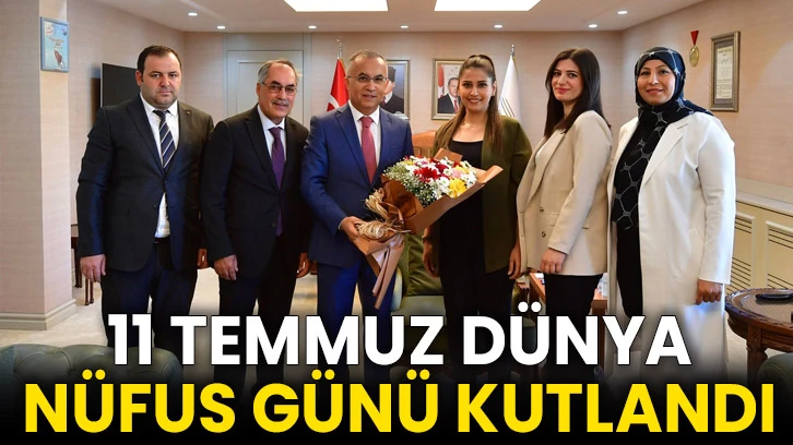11 Temmuz Dünya Nüfus Günü Kutlandı