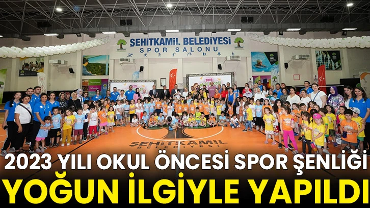 2023 Yılı Okul Öncesi Spor Şenliği Yoğun İlgiyle Yapıldı