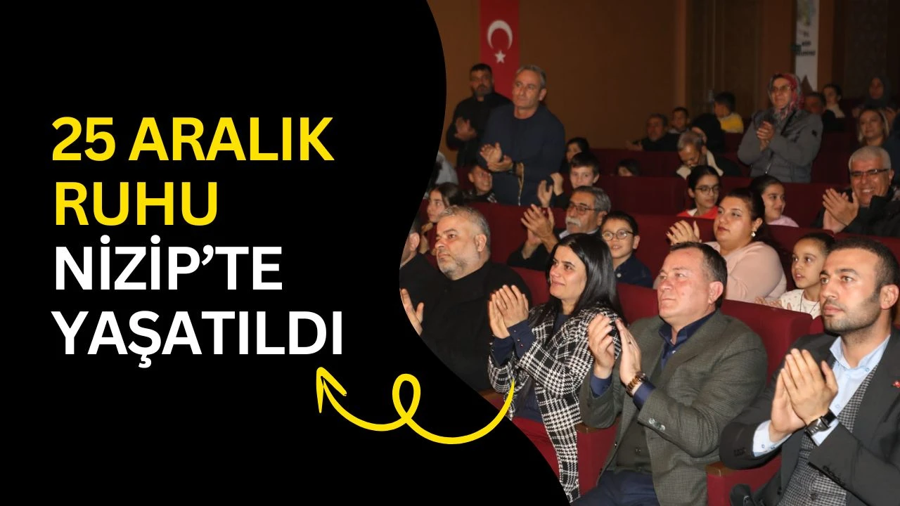 25 Aralık ruhu Nizip&rsquo;te yaşatıldı