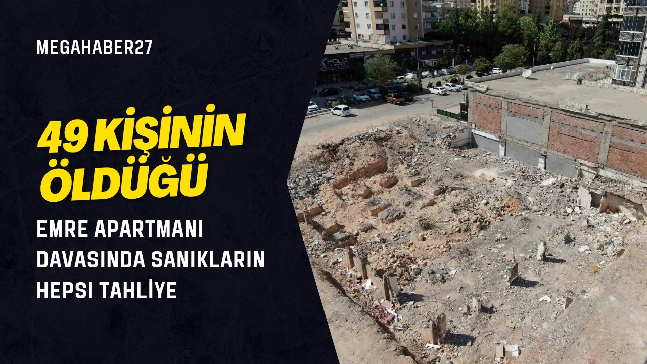 49 kişinin öldüğü emre apartmanı davasında sanıkların hepsi tahliye