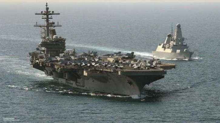 ABD uçak gemisi Doğu Akdeniz'de! Türkiye'nin isteğine bağlı...