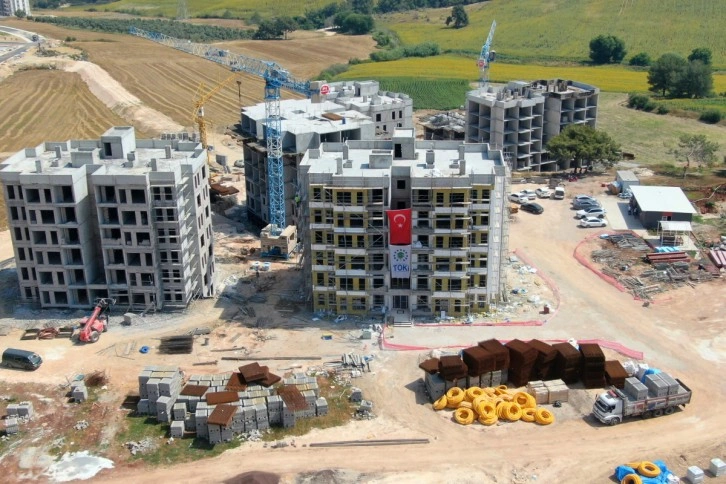 Adana’da afet konutları hızla yükseliyor