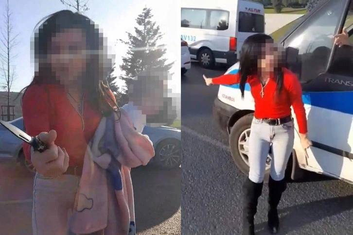 Ambulans şoförünü bıçaklayan kadın yakalandı