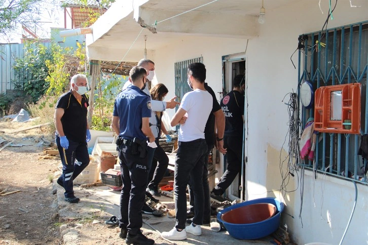 Antalya'da müstakil evde şüpheli ölüm