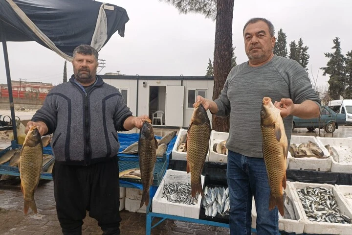 Araban&rsquo;da soğuk hava balığa talebi artırdı