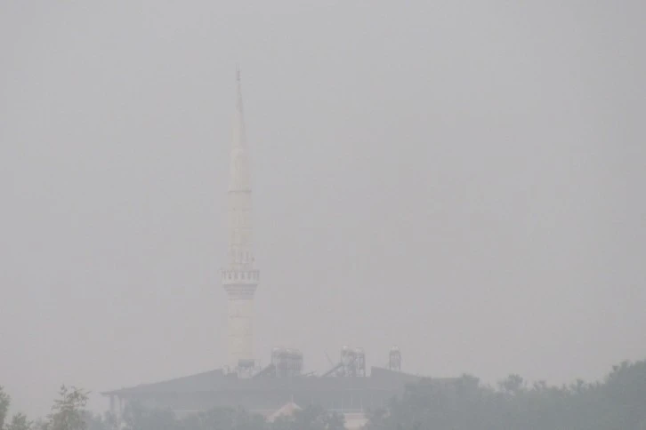 Araban’da yoğun sis etkili oldu