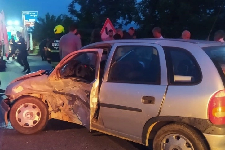 Aydın'da meydana gelen trafik kazasında yürekler ağızlara geldi