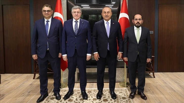 Bakan Çavuşoğlu, Suriye muhalefet liderleriyle görüştü