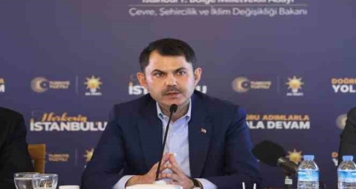 Bakan Kurum: "15 Mayıs itibariyle biz yurt dışından borç alacağız diyen Kılıçdaroğlu var"