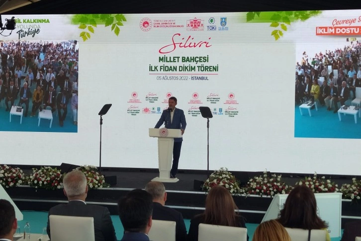 Bakan Kurum: 'Göz bebeğimiz İstanbul’un yeşilliğine yeşillik katıyoruz'