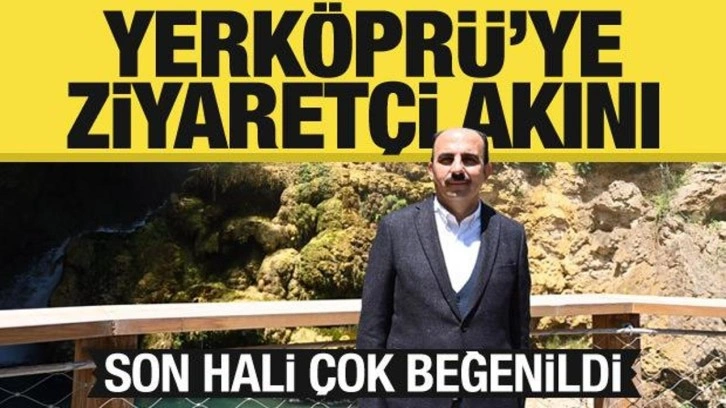 Başkan Altay: Yeniköprü Şelalesi yeni haliyle ziyaretçilerin ilgi odağı oluyor