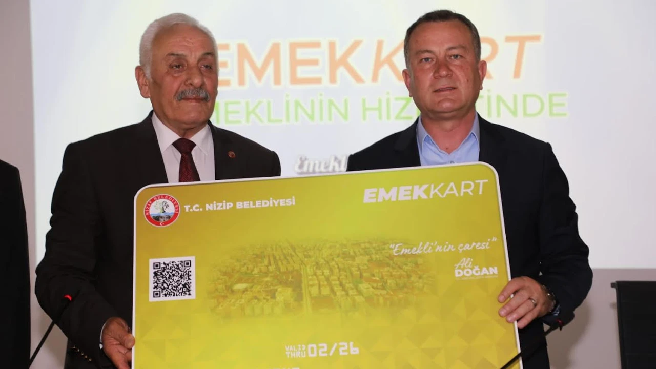Başkan Doğan emeklileri unutmadı: 'Emek Kart' dönemi başladı