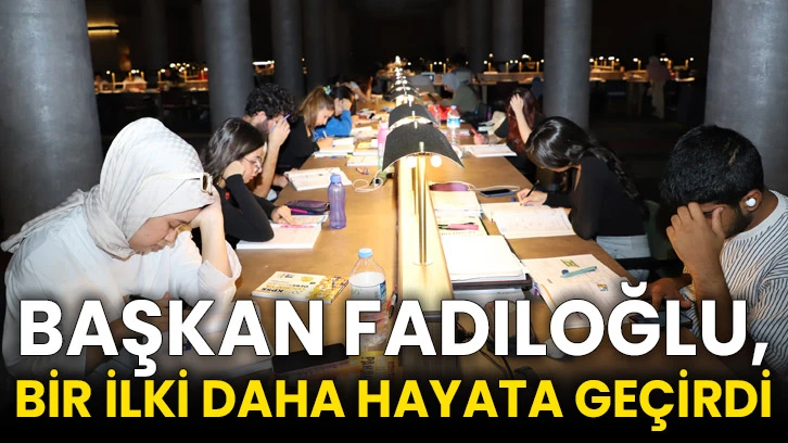 Başkan Fadıloğlu, Bir İlki Daha Hayata Geçirdi