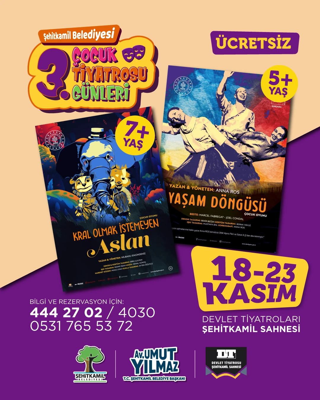 Başkan Yılmaz’dan tiyatro şölenine davet