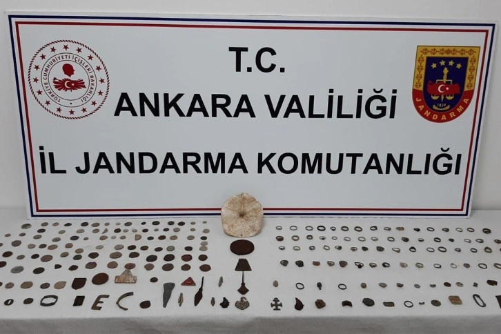 Başkentte 8 milyon lira değerinde tarihi eser ele geçirildi