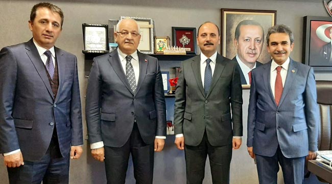 Belediye Başkanı Doğru projelerini Milletvekili Erdoğan’a anlattı