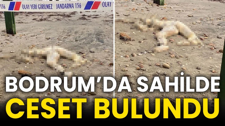Bodrum’da sahilde ceset bulundu