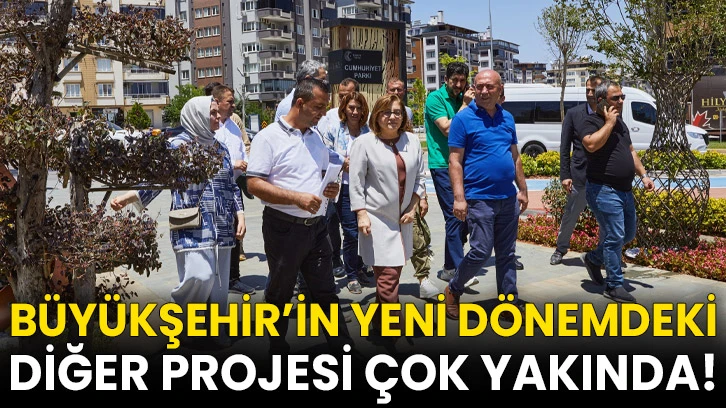Büyükşehir’in Yeni Dönemdeki Diğer Projesi Çok Yakında!