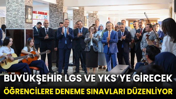 Büyükşehir LGS ve YKS’ye girecek öğrencilere deneme sınavları düzenliyor