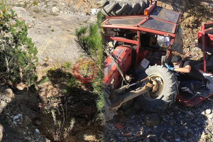 Çan’da traktör devrildi, 1 kişi öldü 2 kişi ağır yaralandı