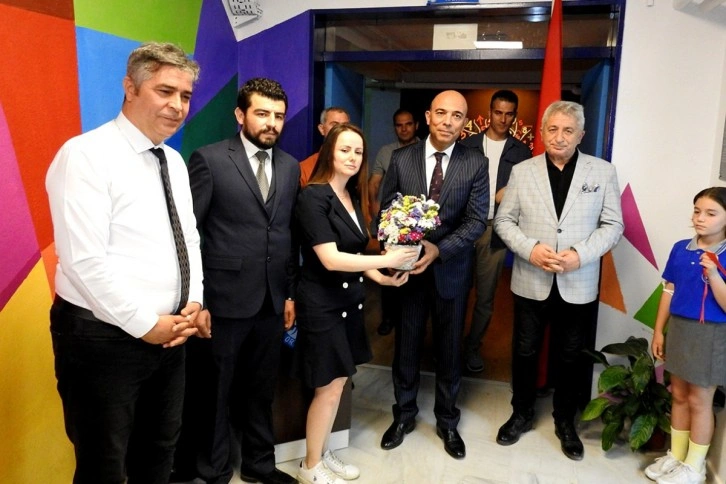 Çeşme'de, şehit polis Ali Uçar adına Akıl ve Zeka Oyunları Atölyesi açıldı