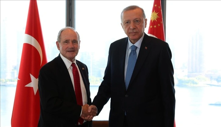 Cumhurbaşkanı Erdoğan ABD'li Senatör Risch'i kabul etti