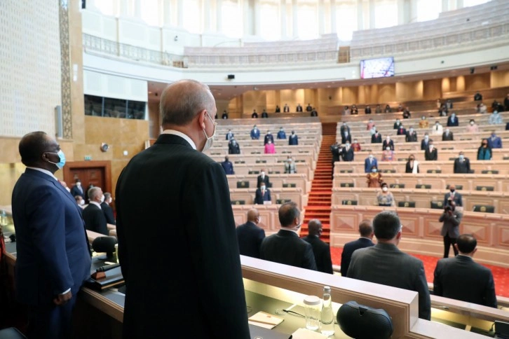 Cumhurbaşkanı Erdoğan, Angola Meclisi Genel Kuruluna hitap etti