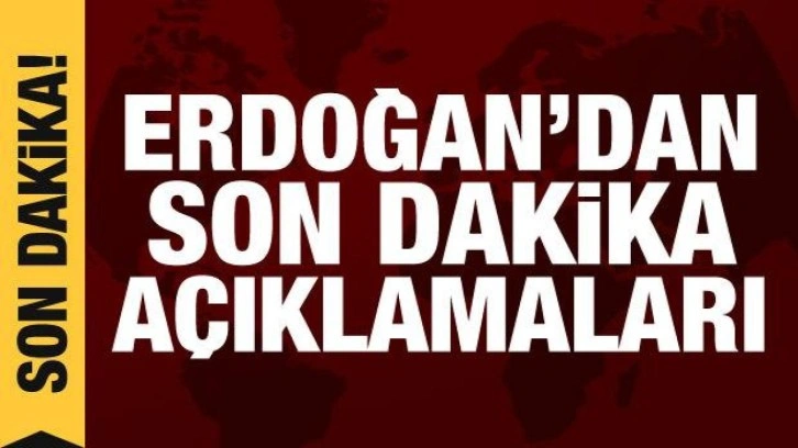Cumhurbaşkanı Erdoğan: Bir başka ülke yok!