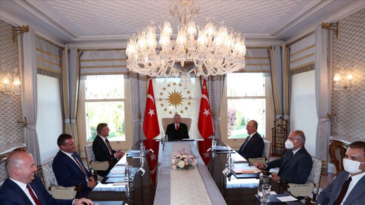 Cumhurbaşkanı Erdoğan, Bulgaristan Hak ve Özgürlükler Hareketi liderini kabul etti