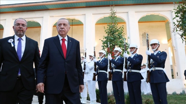 Cumhurbaşkanı Erdoğan, Deniz Harp Okulu Camisi'nin açılışını yaptı