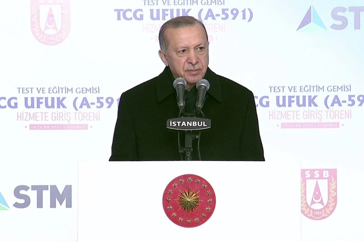Cumhurbaşkanı Erdoğan: 'Hedefimiz savunma sanayinde tam bağımsız bir Türkiye'dir'