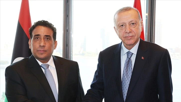 Cumhurbaşkanı Erdoğan, Libya Başkanlık Konseyi Başkanı el-Menfi ile telefonda görüştü