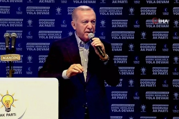 Cumhurbaşkanı Erdoğan, Mardin’de terör örgütlerine meydan okudu