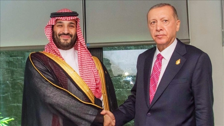 Cumhurbaşkanı Erdoğan, Suudi Arabistan Veliaht Prensi Selman ile görüştü