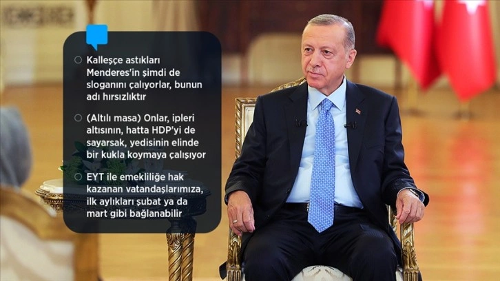 Cumhurbaşkanı Erdoğan: Yeniden adaylık önünde hiçbir engel bulunmuyor
