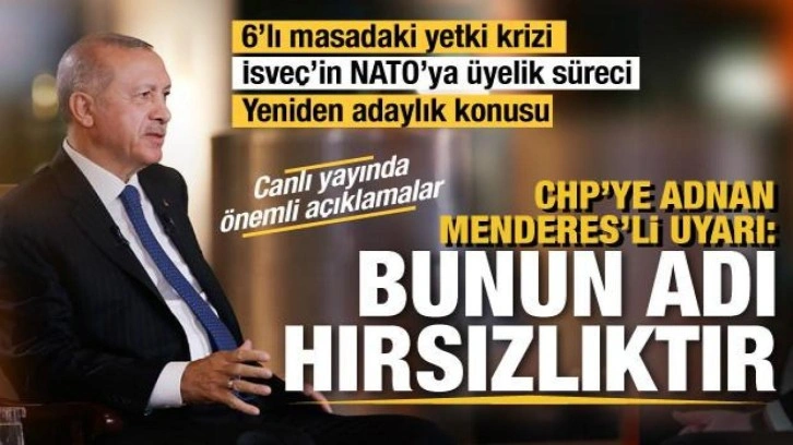 Cumhurbaşkanı Erdoğan'dan CHP'ye slogan tepkisi: Bunun adı hırsızlıktır