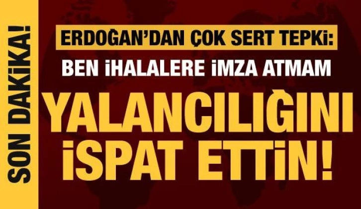Cumhurbaşkanı Erdoğan'dan Kılıçdaroğlu'na tepki: Yalancılığını ispat ettin!