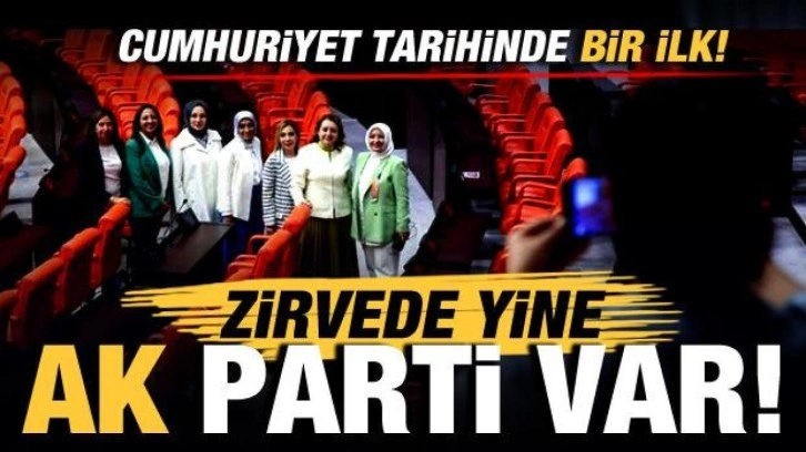 Cumhuriyet tarihinde bir ilk! Zirvede yine AK Parti var!
