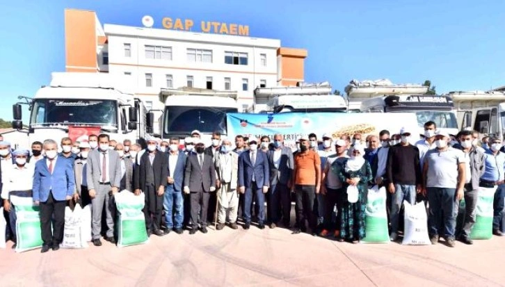 Diyarbakır'da 650 çiftçiye 4 milyon lira değerinde 210 ton mercimek tohumu desteği