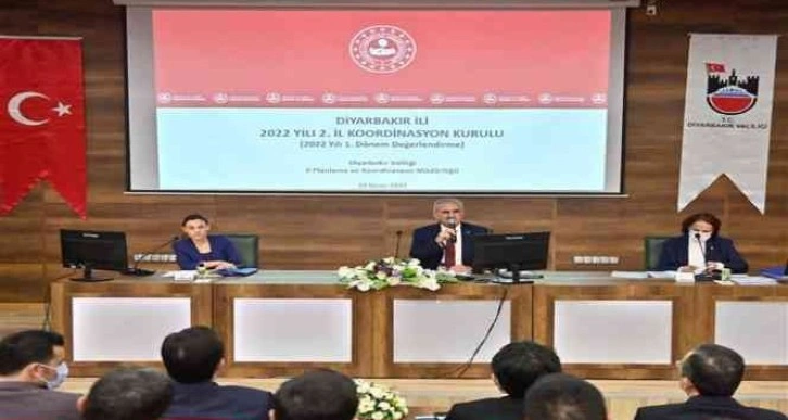 Diyarbakır'da İl Koordinasyon Kurulu toplantısı yapıldı